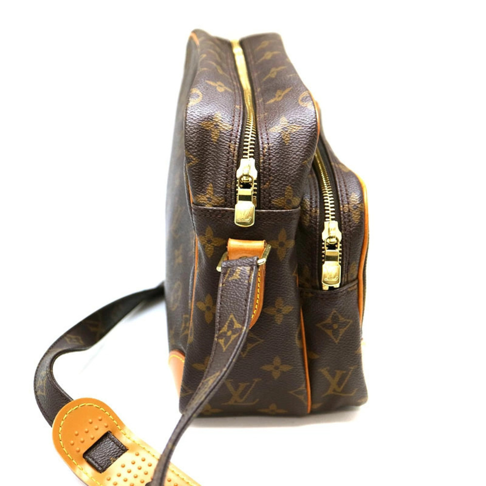 Louis Vuitton Canvas Shoulder Bag Brown Monogram LV Nile - Picture 5 of 6